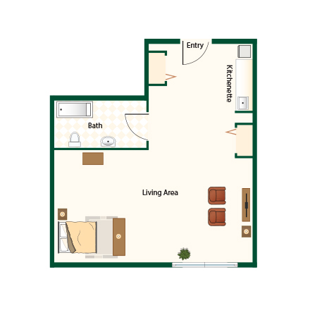 Kaplan-bentleycommons-branchville-floorplan-studio-layout