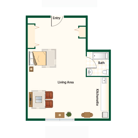 Kaplan-bentleycommons-branchville-floorplan-studio2-layout
